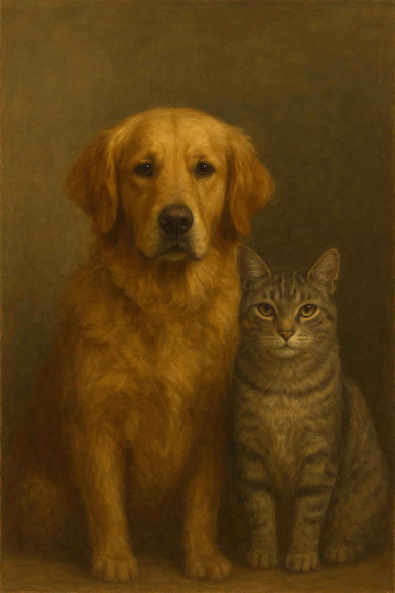 multipet pet portrait