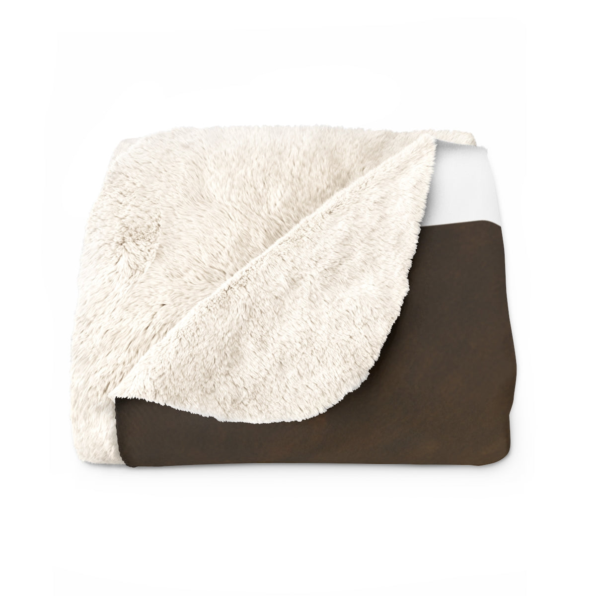 Pet portrait blanket, folded