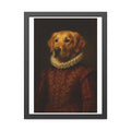 The Heirloom Gift Set — framed renaissance pet portrait, full pet visible
